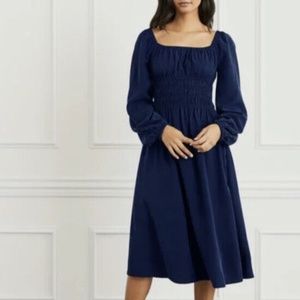 NWT Hill House Jasmine Nap Dress in Navy